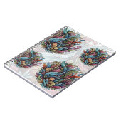 Untamed Bloom: Biologische energie Notitieboek (Linkerzijde)