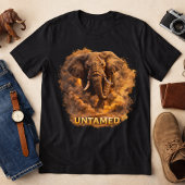 Untamed Elephant | African Wildlife Strength Tri-Blend Shirt