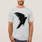 Untamed Flight Raven in Motion T-shirt (Voorkant)