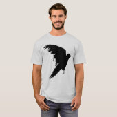 Untamed Flight Raven in Motion T-shirt (Voorkant volledig)