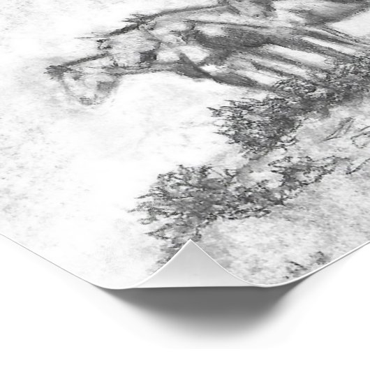 Untamed Foto Afdruk (Hoek)