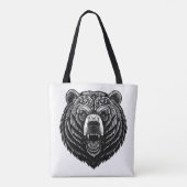Untamed Majesty: Draag de felle kracht van het Kel Tote Bag (Achterkant)