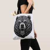 Untamed Majesty: Draag de felle kracht van het Kel Tote Bag (Dichtbij)