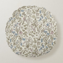 Untamed Petals Rond Kussen