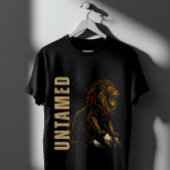 Untamed Roaring Lion  T-shirt