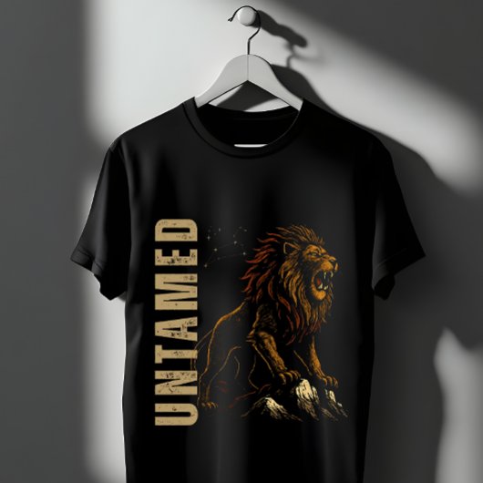 Untamed Roaring Lion T-shirt