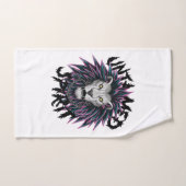 Untamed Spirit Punk Lion Design Handdoek (Handdoek)