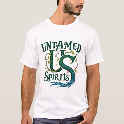 Untamed Spirits: Het wilde hart van de natuur omar T-shirt (Voorkant)