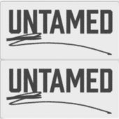 Untamed Stickers (Voorkant)