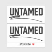 Untamed Stickers (Vel)