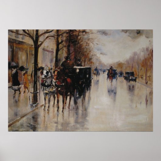 Unter den Linden Poster (Voorkant)