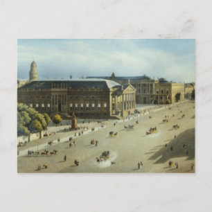 Unter den Linden uit de Armory, c.1855 Briefkaart
