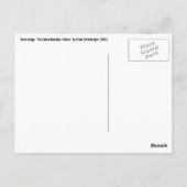 Unterberger's Venetië art briefkaart (Achterkant)