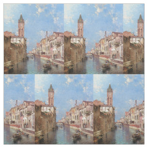 Unterberger's Venetië art custom fabric Stof