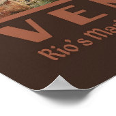 Unterberger's Venetië art poster (Hoek)