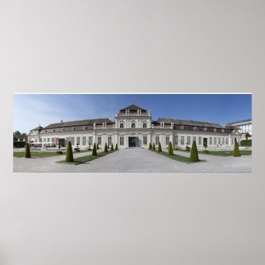 Unteres Belvedere Poster (Voorkant)