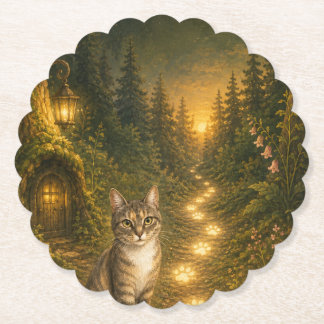 🎉 Untersetzer– Elsa aus dem Schnurrwald 🐾✨ Kartonnen Onderzetters