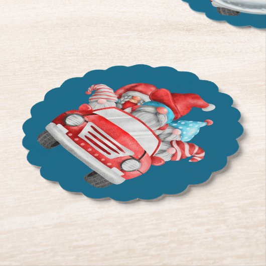 Untersetzer -  kartonnen onderzetters (Gekanteld)