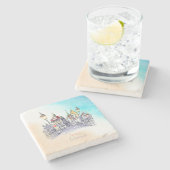 Untersetzer - Switzerland Lucerne Stenen Onderzetter (Zijkant)