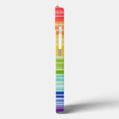 Untidy regenboogstrepen Hoesje-Mate iPhone draagta Case-Mate iPhone Case (Achterkant / Links)