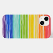 Untidy regenboogstrepen Hoesje-Mate iPhone draagta Case-Mate iPhone Case (Achterkant (horizontaal))