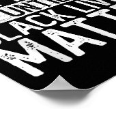 Until Black Lives All Lives Can't Blm Suprt  Poster (Hoek)