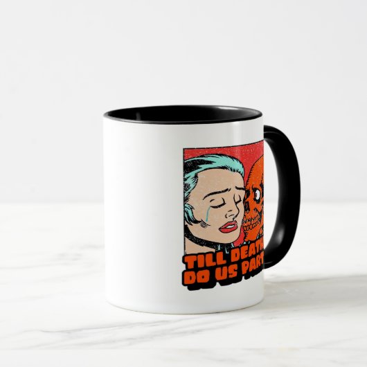 Until Death Do Us Part Classic Design Mok (Voorkant rechts)