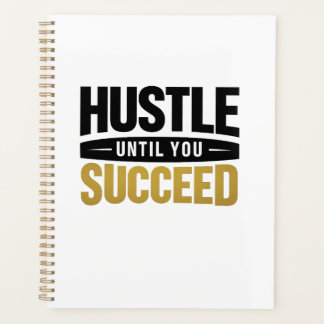 Until You Succeed – Minimal Gold Motivation Design Planner