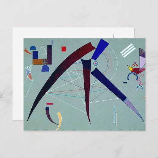 Untitled, 1941 by Wassily Kandinsky Briefkaart (Voorkant / Achterkant)