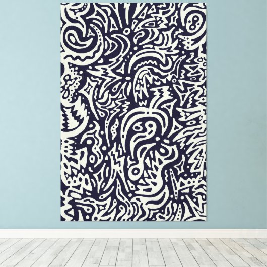 Untitled '26 canvas afdruk (Insitu (Houten vloer))