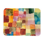 Untitled abstract watercolor squares - Paul Klee Magneet (Horizontaal)