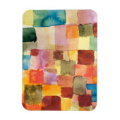 Untitled abstract watercolor squares - Paul Klee Magneet (Verticaal)