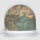 Untitled by Alphonse Mucha (1902) Sneeuwbol (Voorkant)