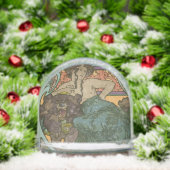 Untitled by Alphonse Mucha (1902) Sneeuwbol (Kerstmis)
