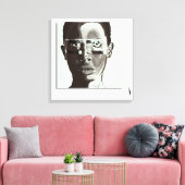 Untitled Canvas Afdruk (Insitu (Woonkamer))