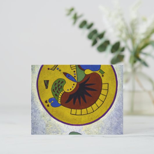 Untitled, duck, 1944 by Wassily Kandinsky Briefkaart (Staand voorkant)