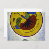 Untitled, duck, 1944 by Wassily Kandinsky Briefkaart (Voorkant / Achterkant)