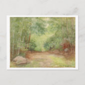 Untitled Forest Scene Waterverf Briefkaart (Voorkant)