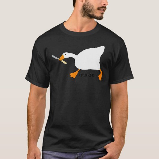 Untitled Goose Game Murder Classic T-Shirt (Voorkant)