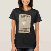 Untitled Goose Game  Wanted T-shirt (Voorkant)