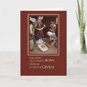 Unto Us Child Born Church Kaart (Voorkant)