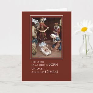 Unto Us Child Born Church Kaart