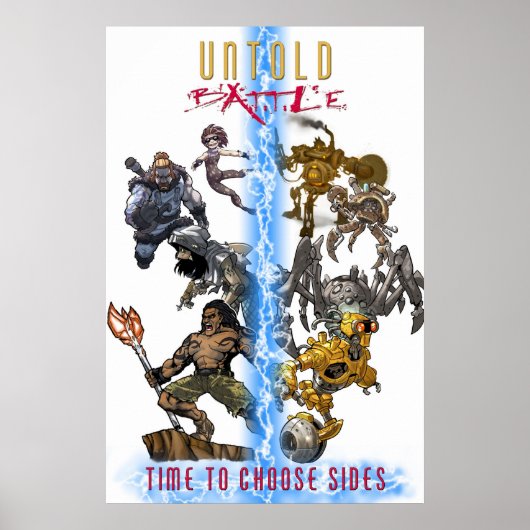 Untold: Battle Poster (Voorkant)