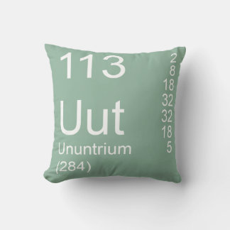 Ununtrium Kussen