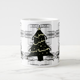 Unusual Cool Novel Chic Modern Christmas Tree Grote Koffiekop