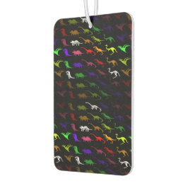 Unusual cool rainbow colorfuel cute dinosaur luchtverfrisser