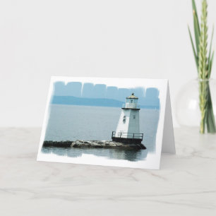 Unusual Lighthouse Greeting Card Kaart