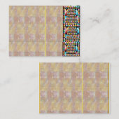 UNUSULE UNIQUE-kaart voor bedrijven Visitekaartje (Voorkant / Achterkant)