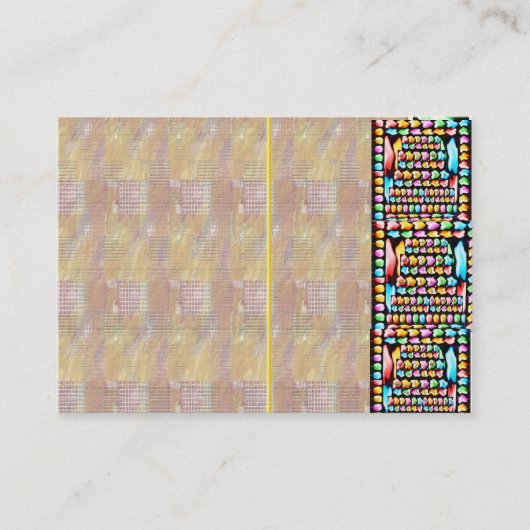 UNUSULE UNIQUE-kaart voor bedrijven Visitekaartje (Voorkant)