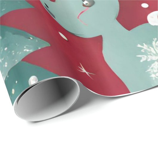 'Unwrap Joy' Kerst inpakpapier" Cadeaupapier (Rol Hoek)